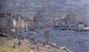 Claude Monet Port of Le Havre oil on canvas